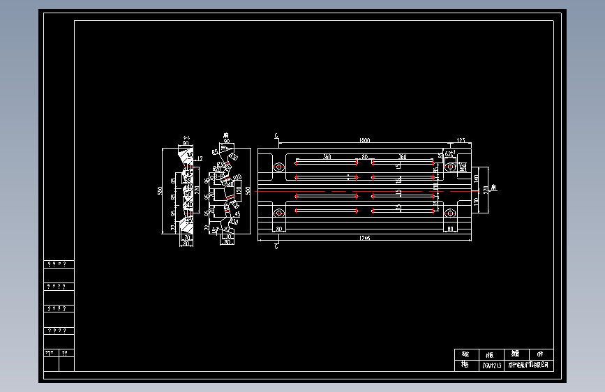 衬板cad