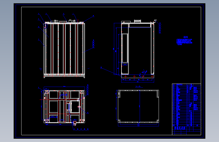 S0229-VVVF垂直电梯机械系统设计(cad+说明书)
