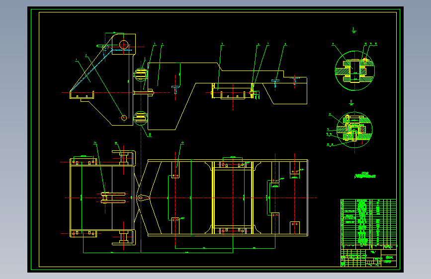 S0265-ZL15型轮式装载机(cad+说明书)