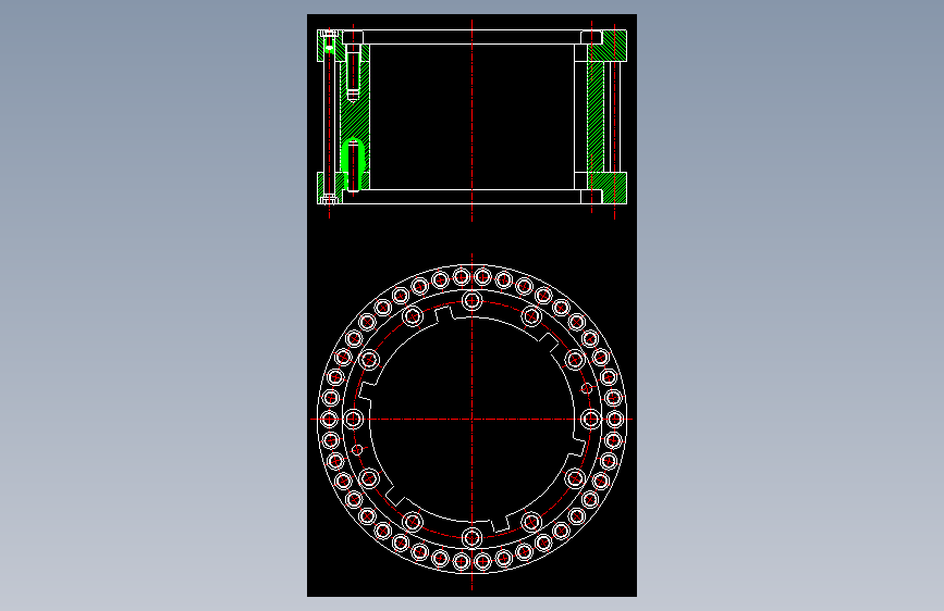 S0546-回旋冲击钻具轴承结构及润滑方式设计(cad+说明书)