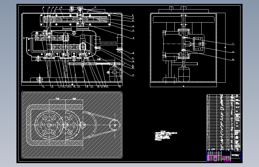 S0858-弯管机设计(cad+说明书)