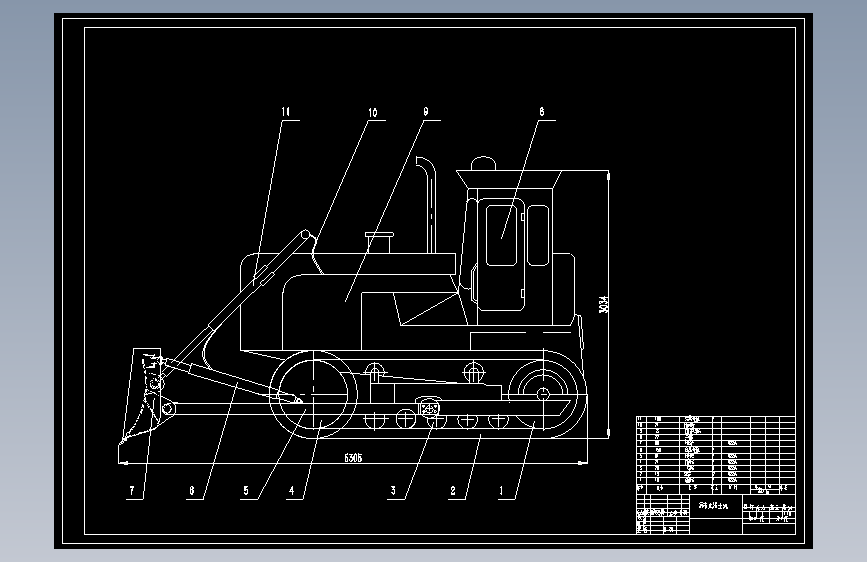 S0929-推土机的工作装置结构及液压系统设计(cad+说明书)