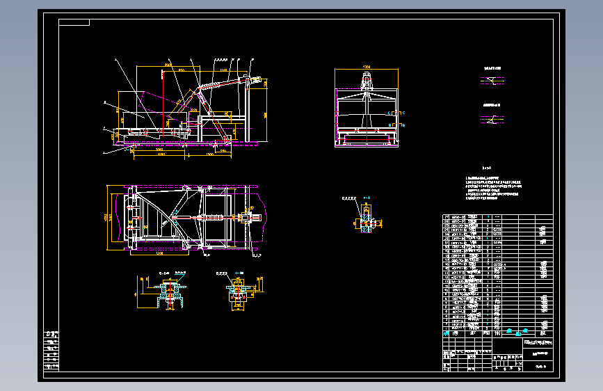 S1211-槽形托辊带式输送机设计(cad+说明书)
