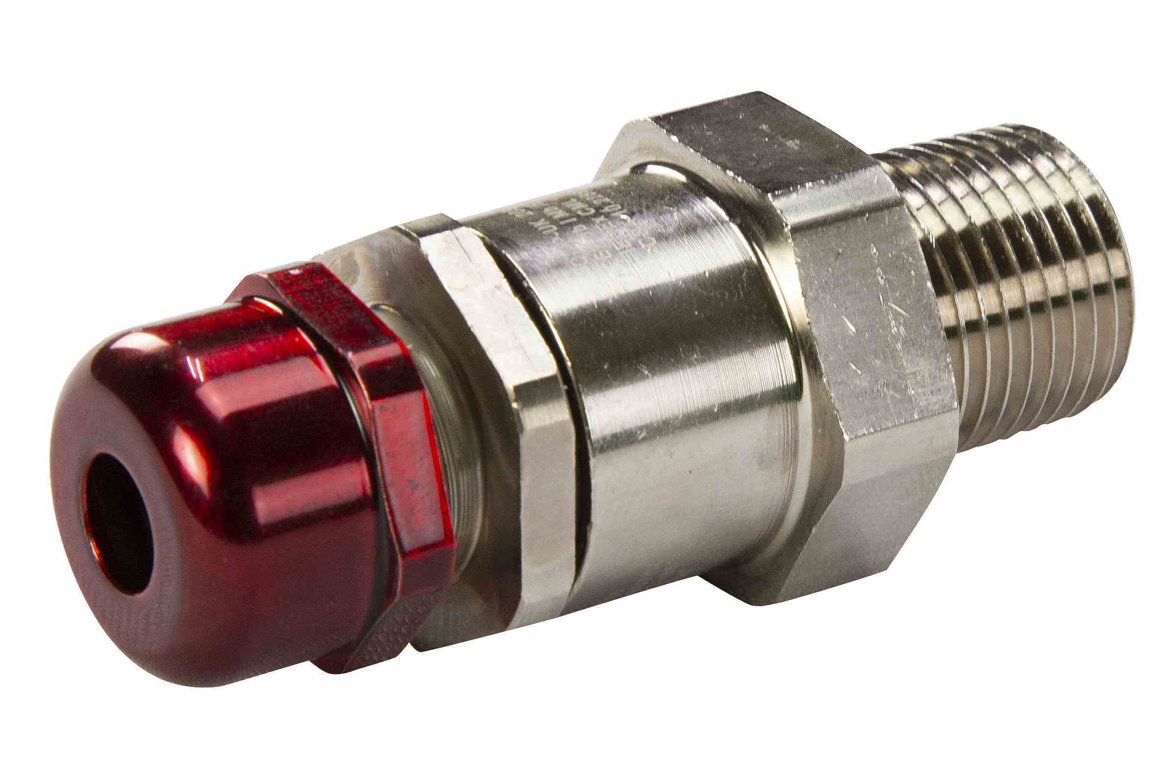 防爆电缆压盖,1-1-2 NPT,镀镍黄铜,0.87-1.26 外径,C1D1 ATEX IEC Ex N4X