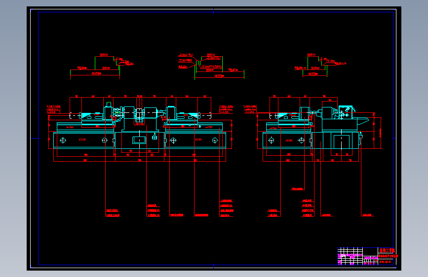 S1289-水泥瓦模具设计与制造工艺分析 主视图