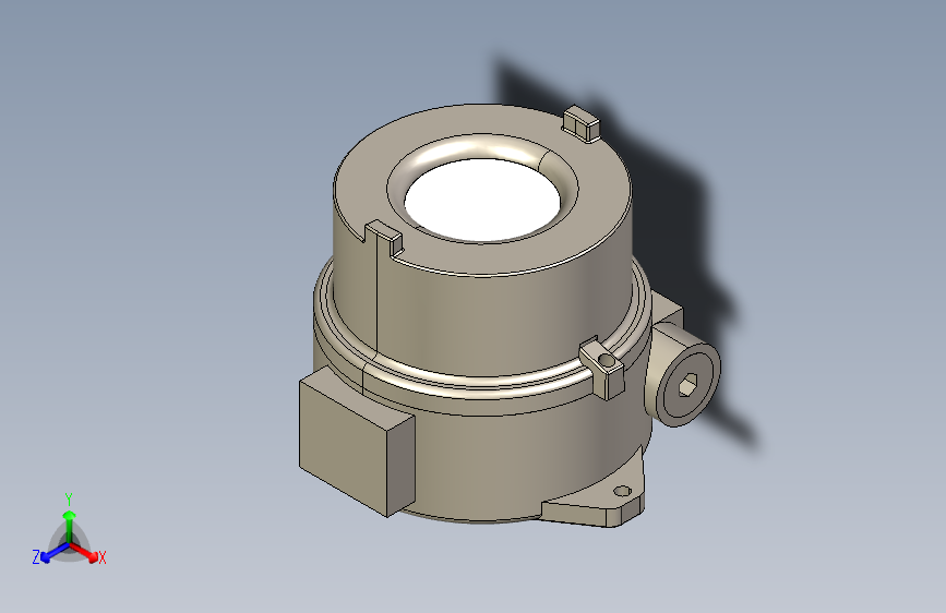 防爆设备箱仪表外壳-I、II、III级1和2区-铝玻璃透镜