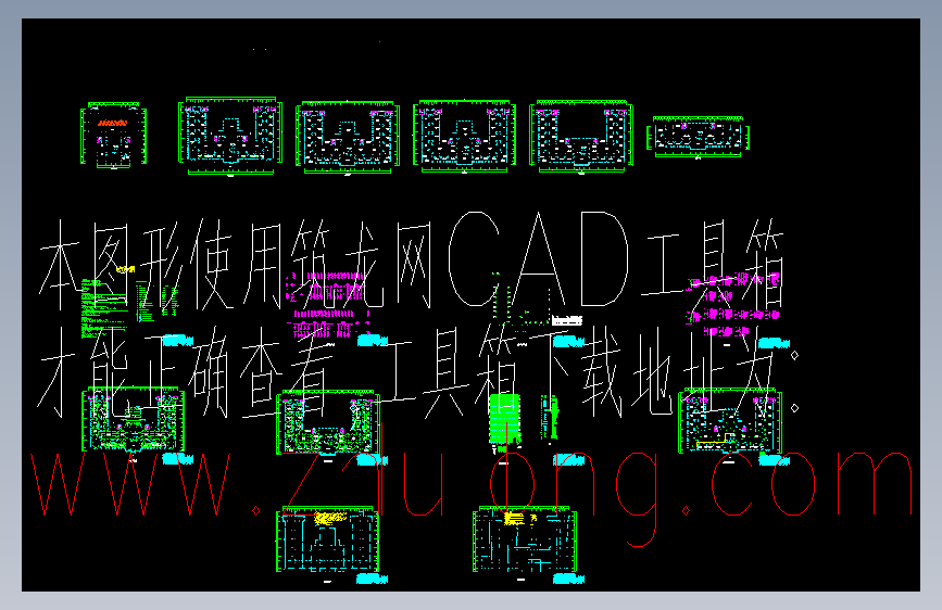S1948-高层建筑电气设计(cad+说明书)