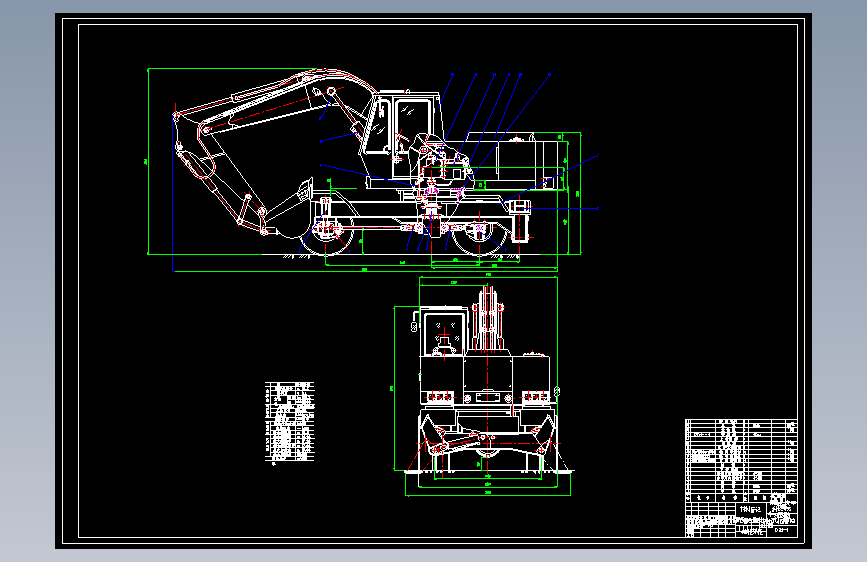 S1398-液压挖掘机行走装置设计(cad+说明书)
