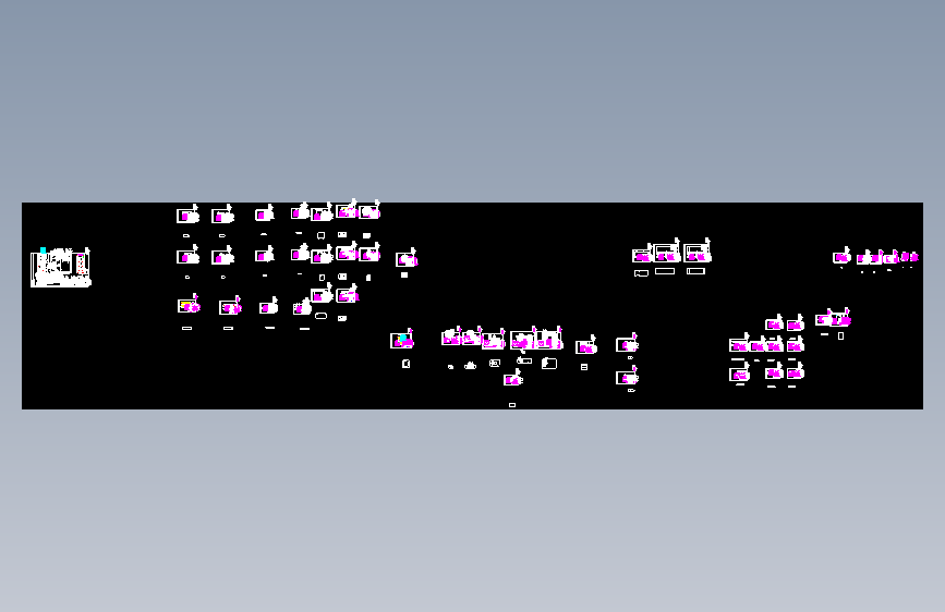 T0601-GGD柜 CAD图  GGD-50KVA-1860X600X600