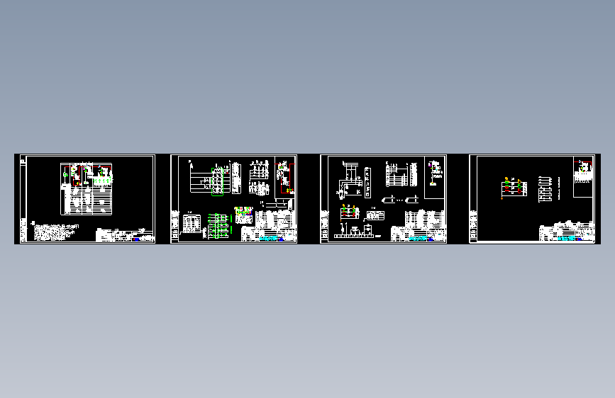 T0629-GGD柜 CAD图  GGD生产图纸