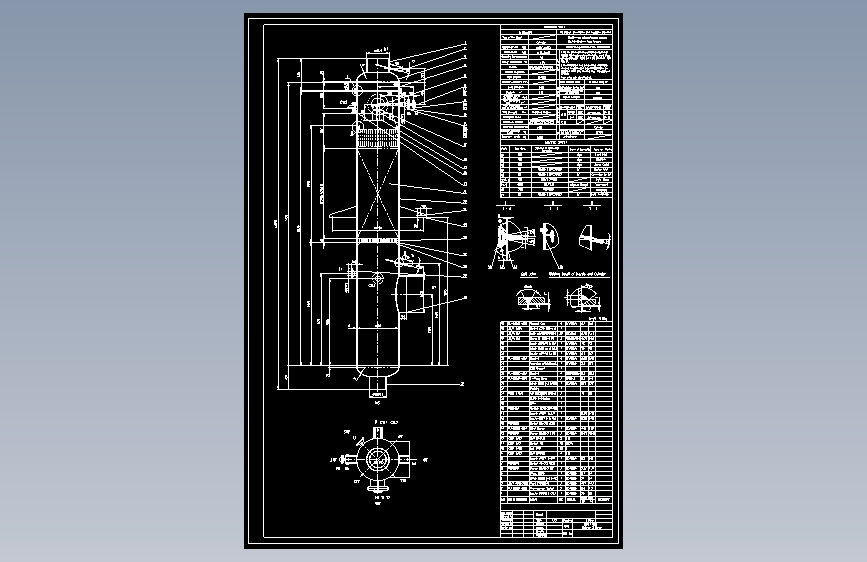 T1279-2.8立方米三效蒸发器