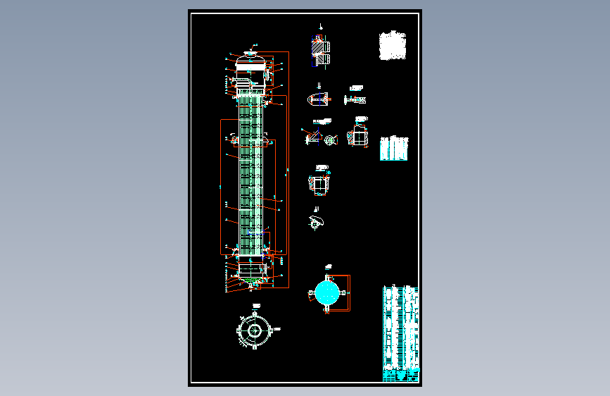 T1363-550平方米蒸发器