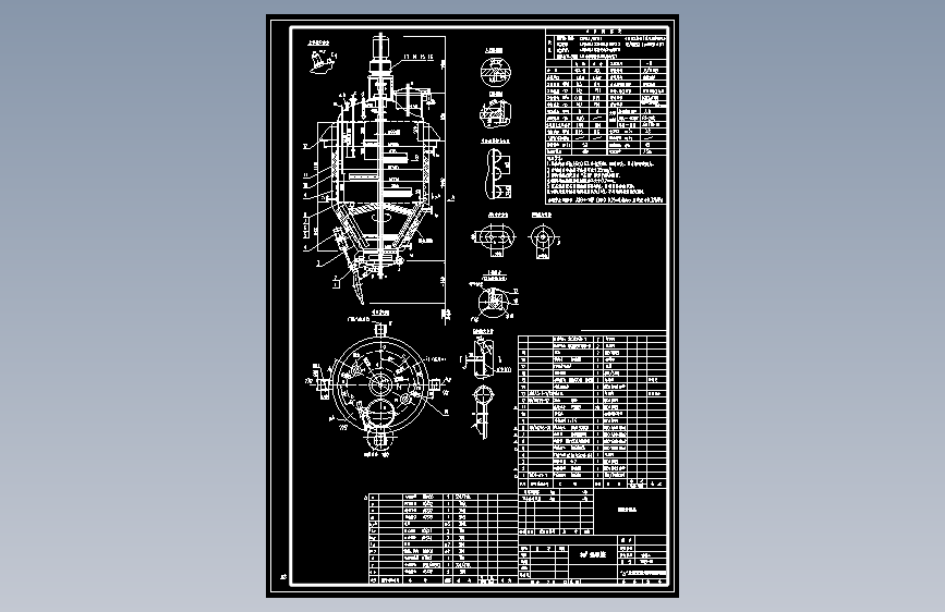 T1470-提取罐_AutoCAD 2000_模型图纸下载 – 懒石网