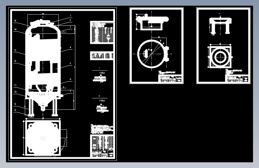 T1475-日产2000L立式啤酒发酵罐