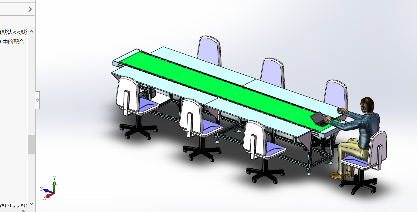 产品装配生产线