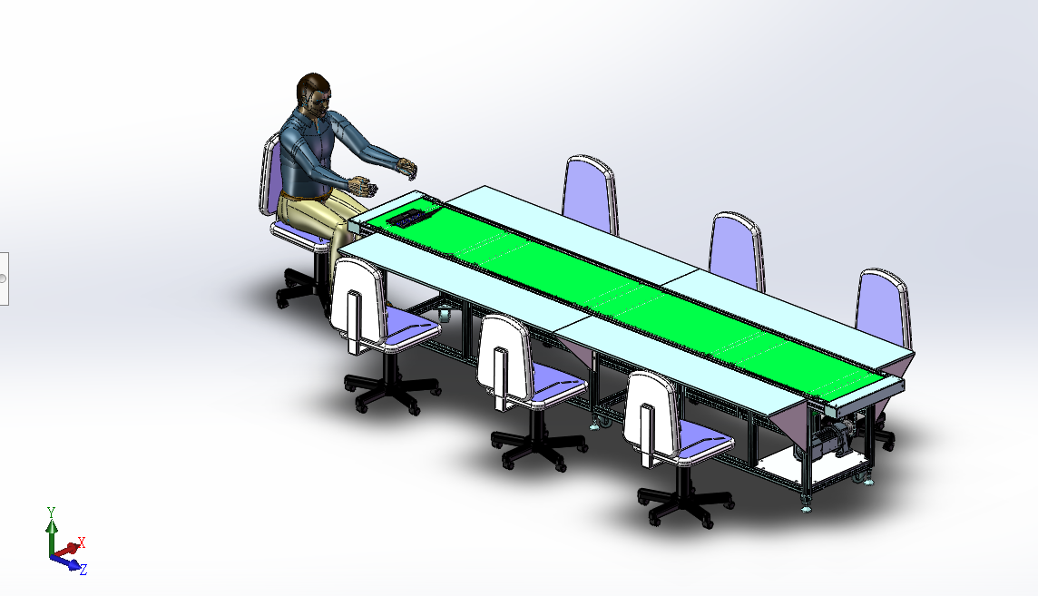 产品装配生产线