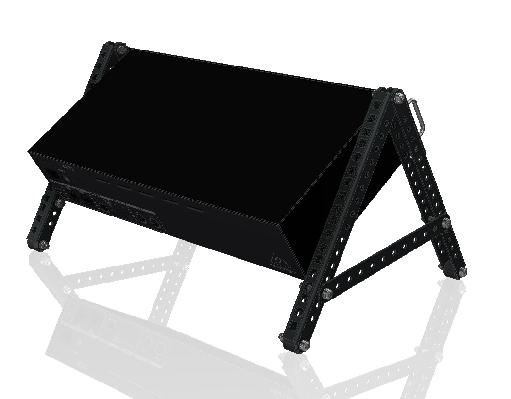 19英寸单元级-落地应用机架支架