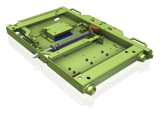 ABB VD4型断路器的抽出式底盘