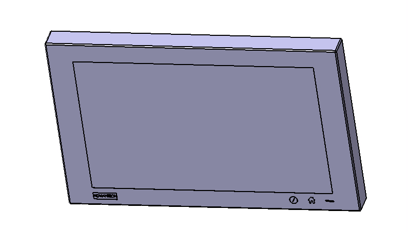 显示屏简单模型