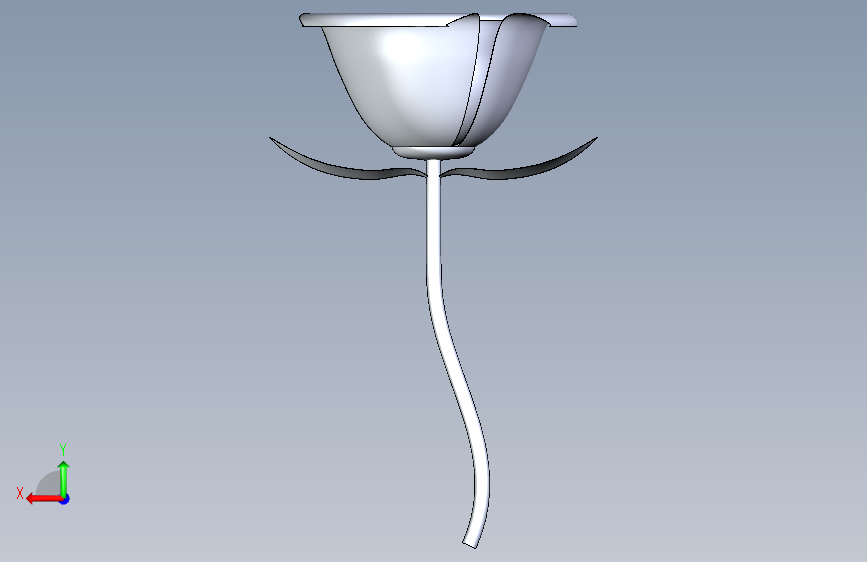 玫瑰花_SOLIDWORKS 2023_模型图纸免费下载 – 懒石网