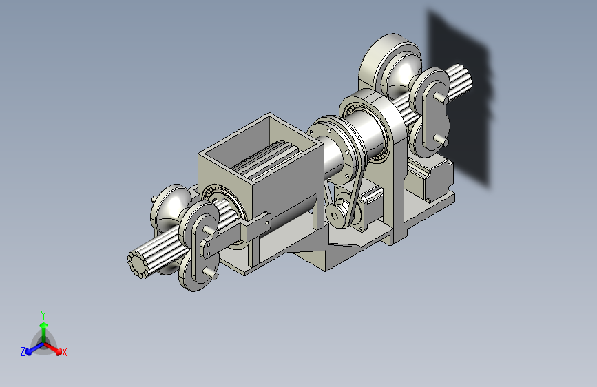 高空固定缆道除垢清理装置设计【三维SW】【8张CAD图纸】
