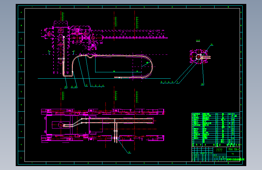 运卷小车CAD-参考图纸资料【张CAD图纸】