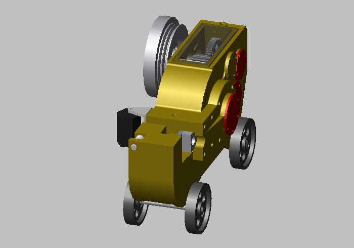 GQ50型钢筋切断机的结构设计与运动仿真【三维Autodesk Inventor】【23张CAD图纸、说明书】