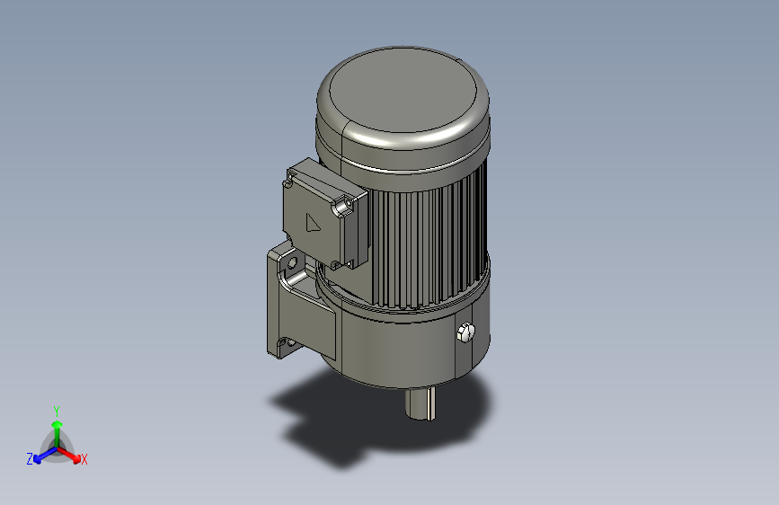 0.75KW-CH型卧式三相铝毂（刹车）马达减速机_CH28-750