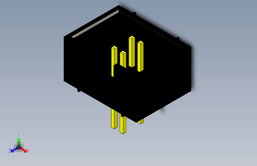 线对板连接器-ABD592S-001-02G1FP(A=3.7_B=5)