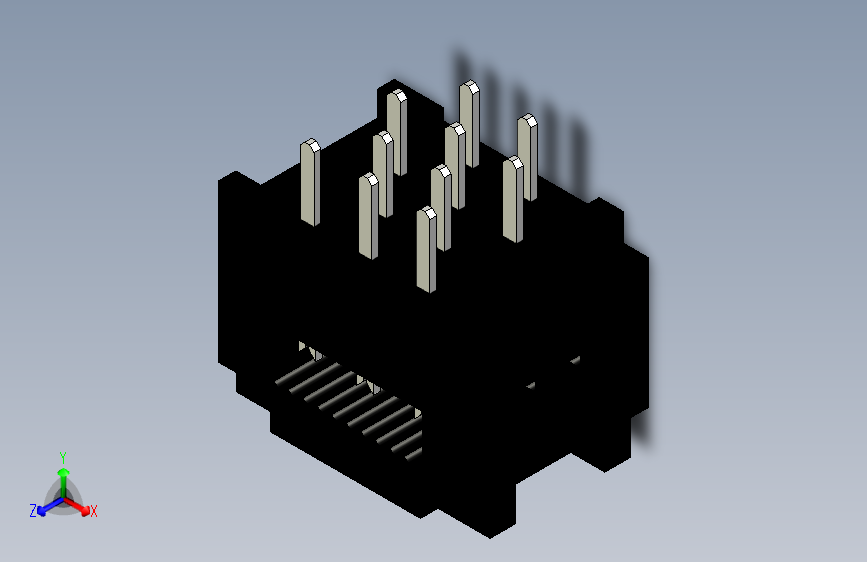 线对板连接器-ADC694S-A01-10G1BP(A=2.5)