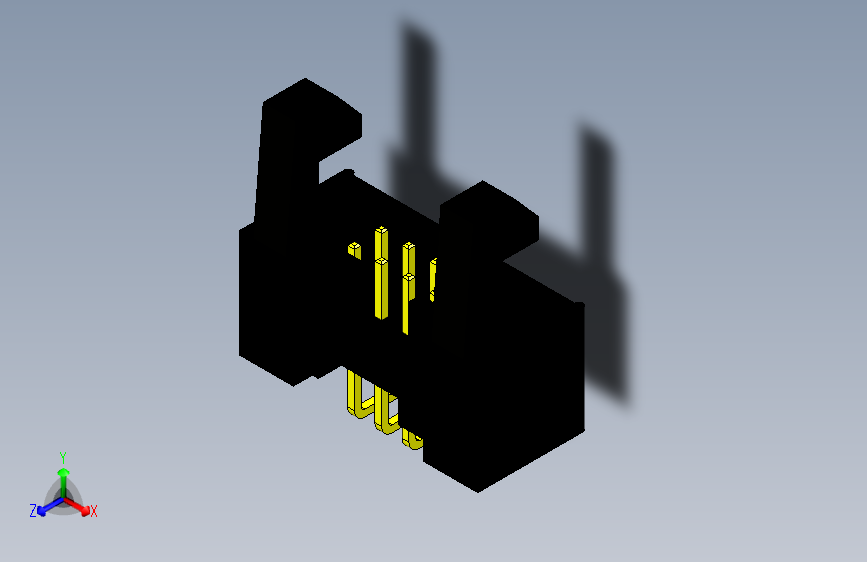 线对板连接器-AEE792R-001-10G1FP(A=1.3_B=3_F=16.2)