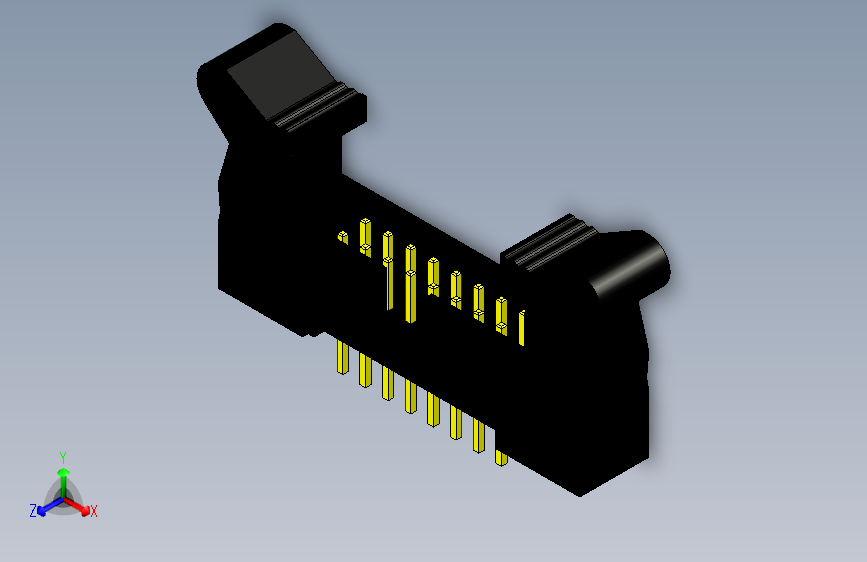 线对板连接器-AEE812S-001-08G1FP(L1=5.1_A=3)