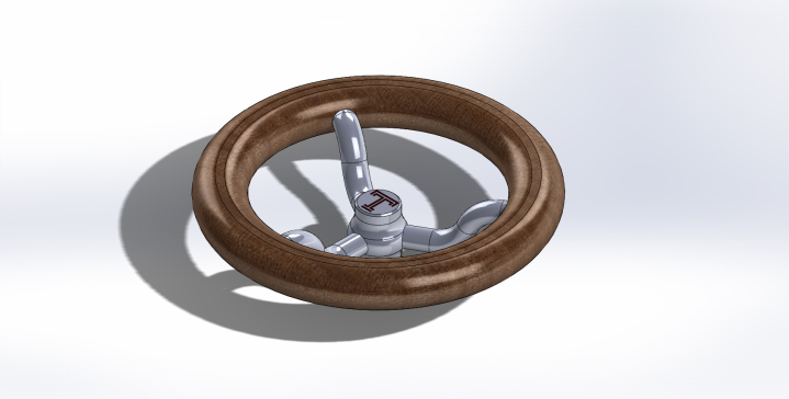 solidworks中的转向模型
