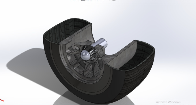 基于SOLIDWORKS的F1车轮模型