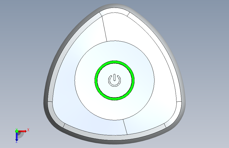 扬声器 俯视图