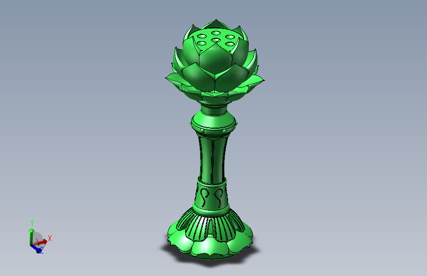 宝莲灯-3D三维模型