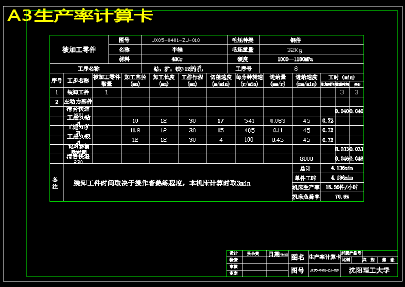 汽车半轴组合机床设计【含CAD图纸+说明书】