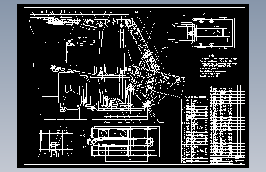 支撑掩护式液压支架设计【ZY7200-24-48】【4A0】【含8张CAD图纸+说明书】