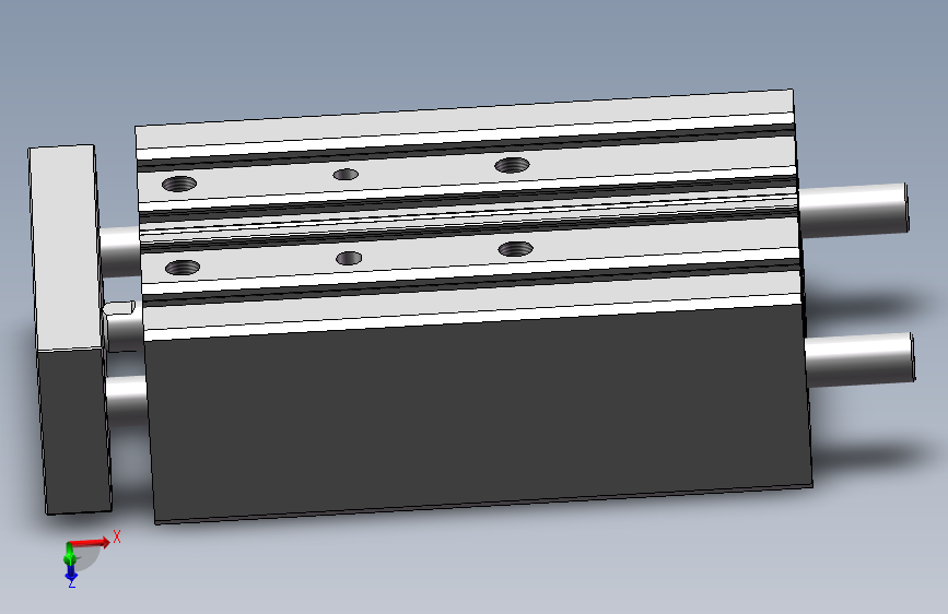 TCL系列双轴气缸TC-L-12x50-S