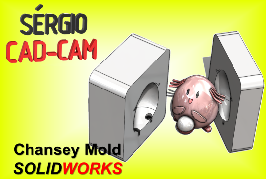 卡通Chansey 模具