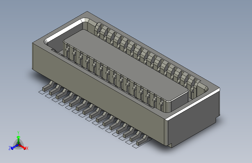 板对板连接器541020304_stp