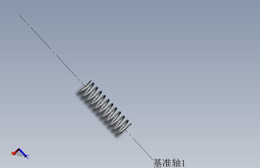 弹簧 Φ8×Φ1×30