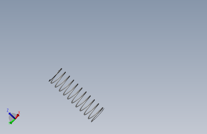 弹簧 Φ18×Φ1×50
