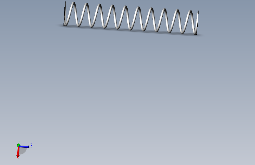 弹簧&phi;10x&phi;1x60
