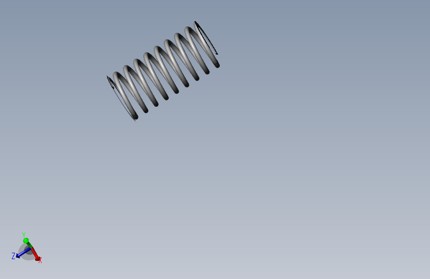 弹簧&phi;15x&phi;1.5x33