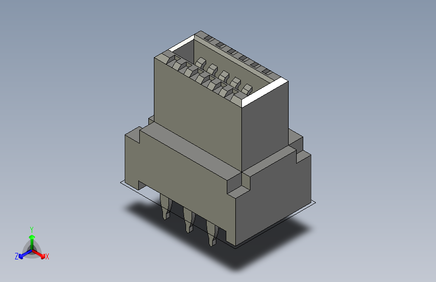 板对板连接器461130121_stp