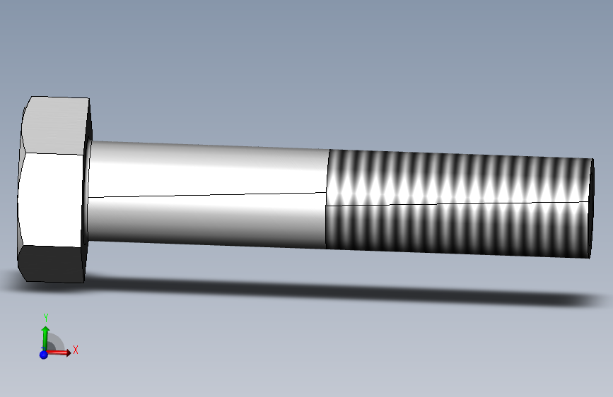 六角螺栓M10x50