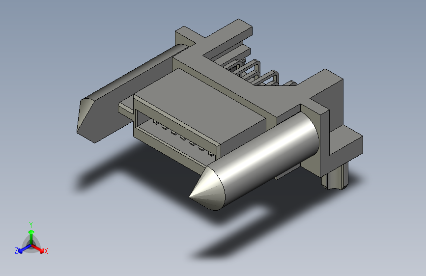 板对板连接器1.27mm Pitch, EXTreme LPHPower Receptacle Header with Guides and Pegs, Right-Angle, 16 Signal Contacts, Select Gold (Au) Plating, for 1.57mm Thick PC Board