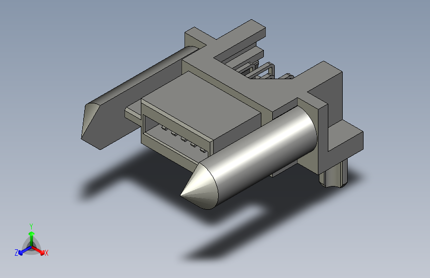 板对板连接器1.27mm Pitch, EXTreme LPHPower Receptacle Header with Guides and Pegs, Right-Angle, 12 Signal Contacts, Select Gold (Au) Plating, for 1.57mm Thick PC Board