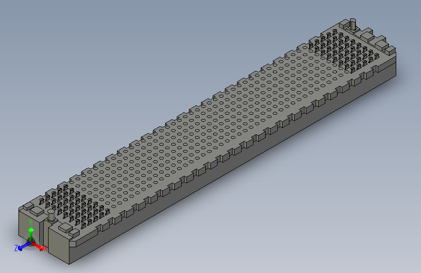 板对板连接器1.27mm Pitch, SEARAY Receptacle, 400 Circuits, 5.00mm Unmated Height, 8 Rows, with Pegs, Solder Charge Lead-Free